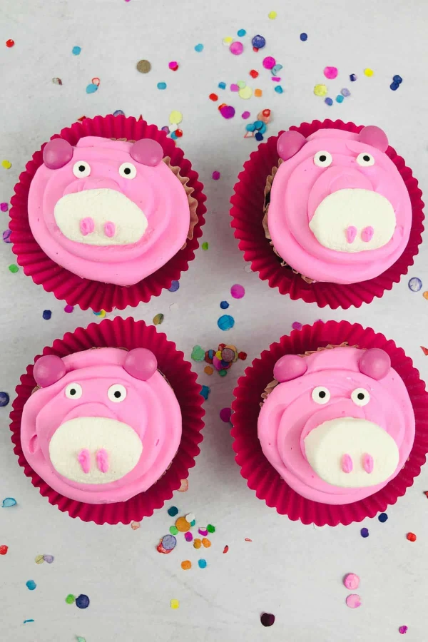 Pig Cupcakes cover