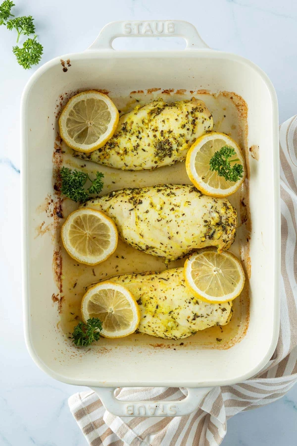 Easy Baked Lemon Chicken cover