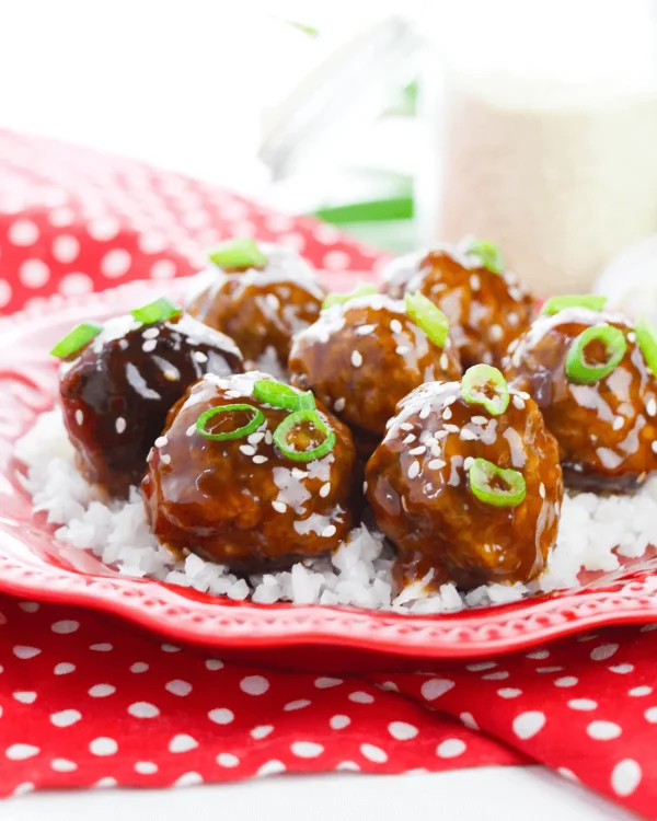 Honey Garlic Meatballs cover