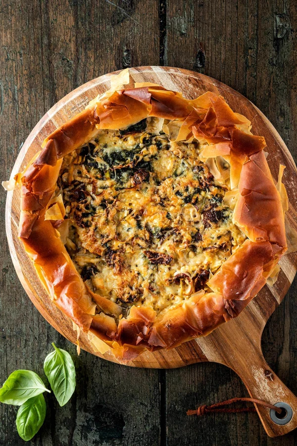 Easy Vegetable Quiche cover