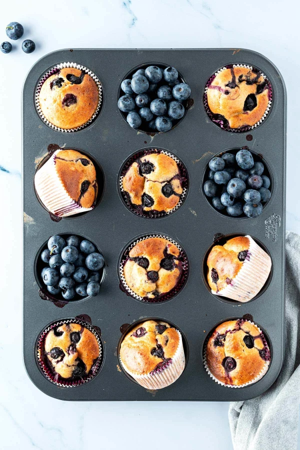 Healthy Blueberry Muffins cover