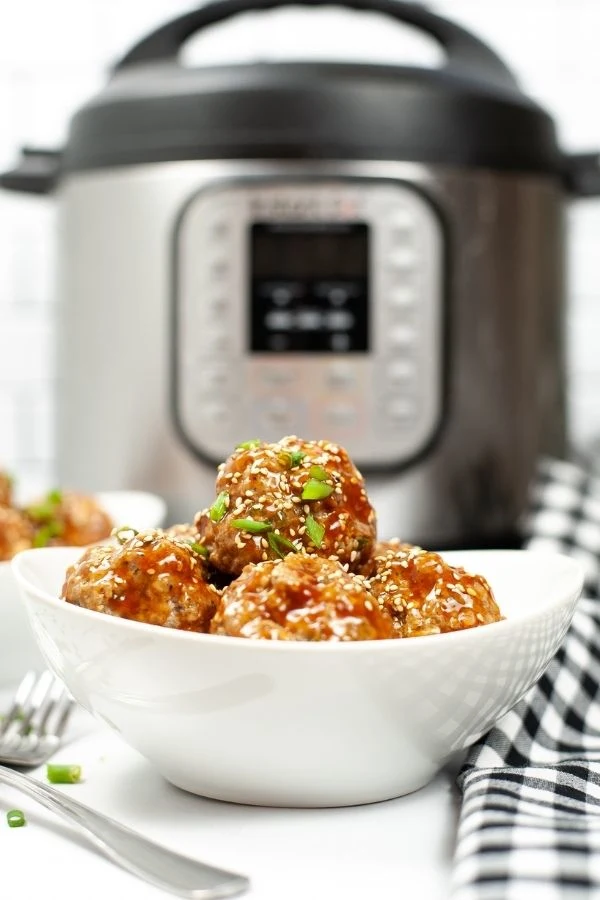 Instant Pot Asian Meatballs cover
