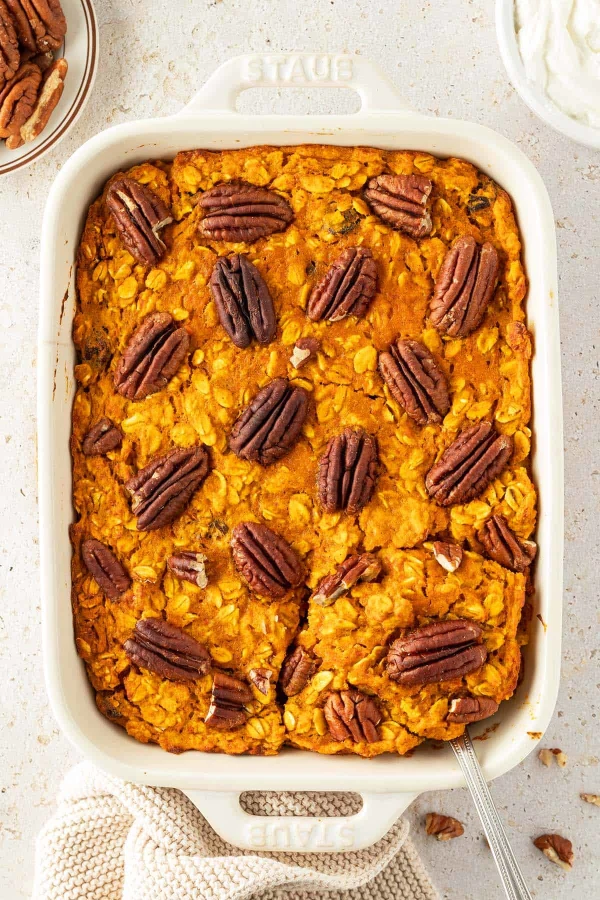 Pumpkin Baked Oatmeal cover