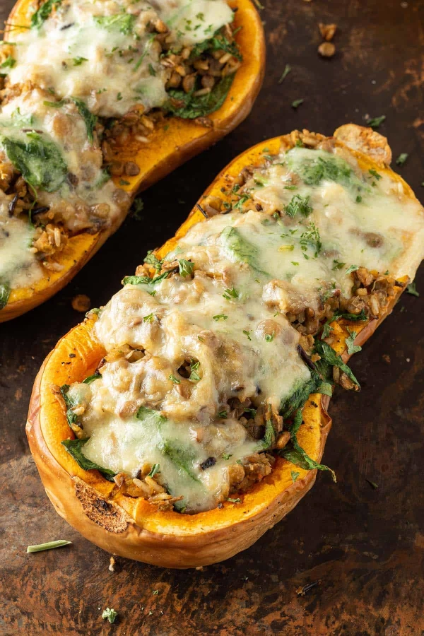 Vegan Stuffed Pumpkin cover