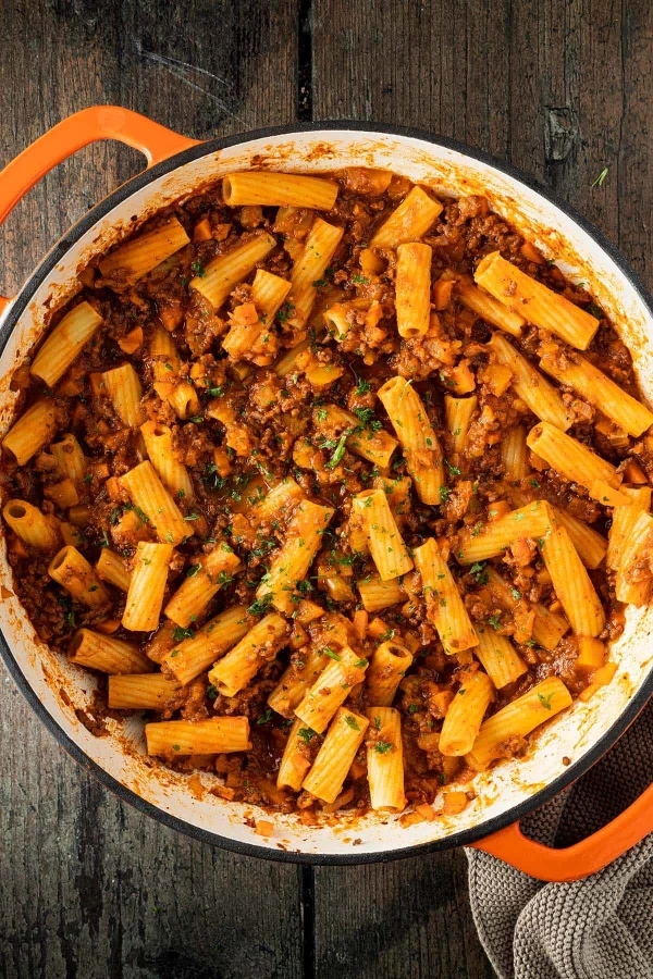 Pumpkin Bolognese cover