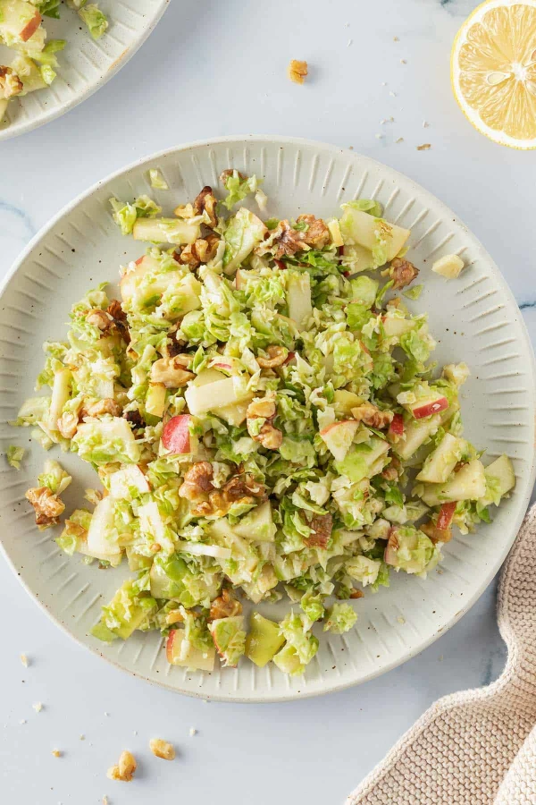 Brussels Sprouts and Apple Salad cover