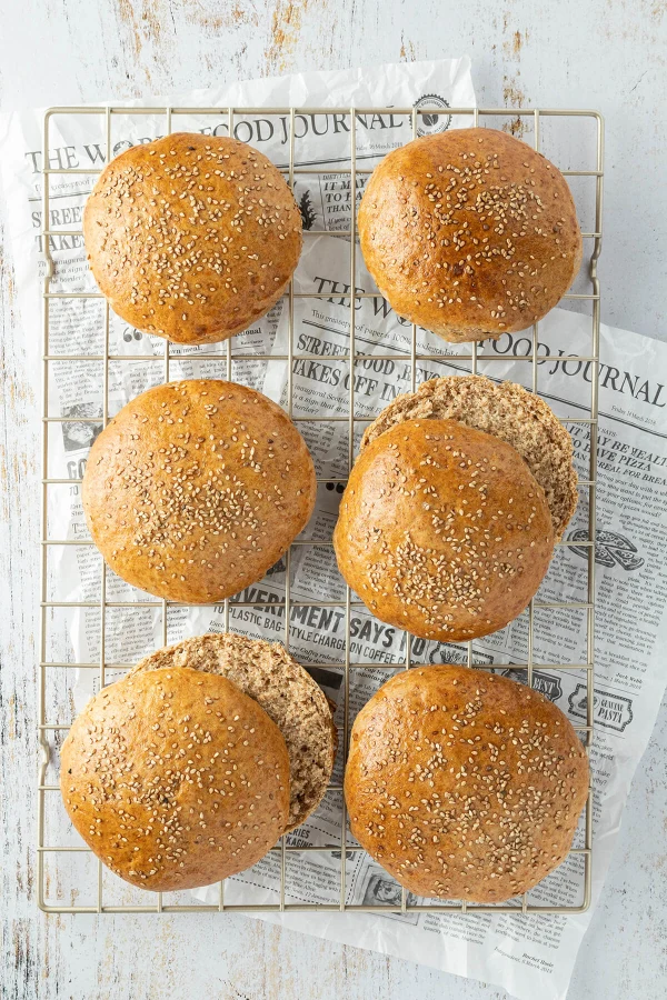Whole Wheat Burger Buns cover