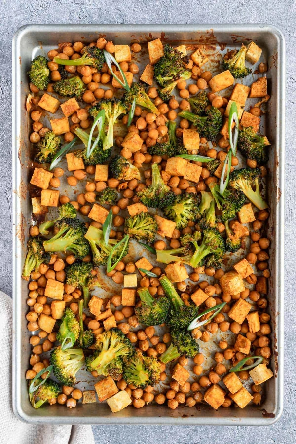 Roasted Tofu and Veggies cover