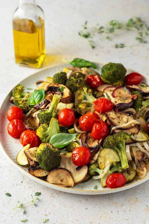 Easy Mediterranean Roasted Vegetables cover
