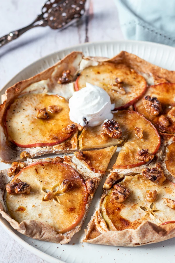 Sweet Flammkuchen with Apple cover