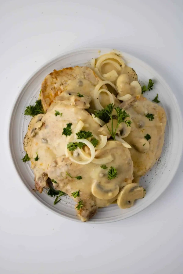 Crock Pot Pork Chops and Gravy cover