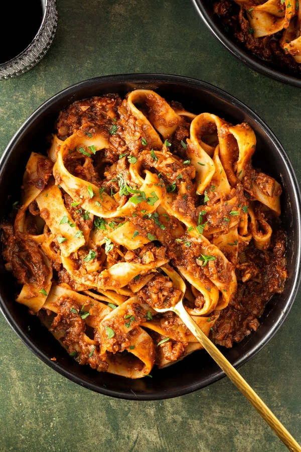 Vegetarian Lentil Bolognese cover