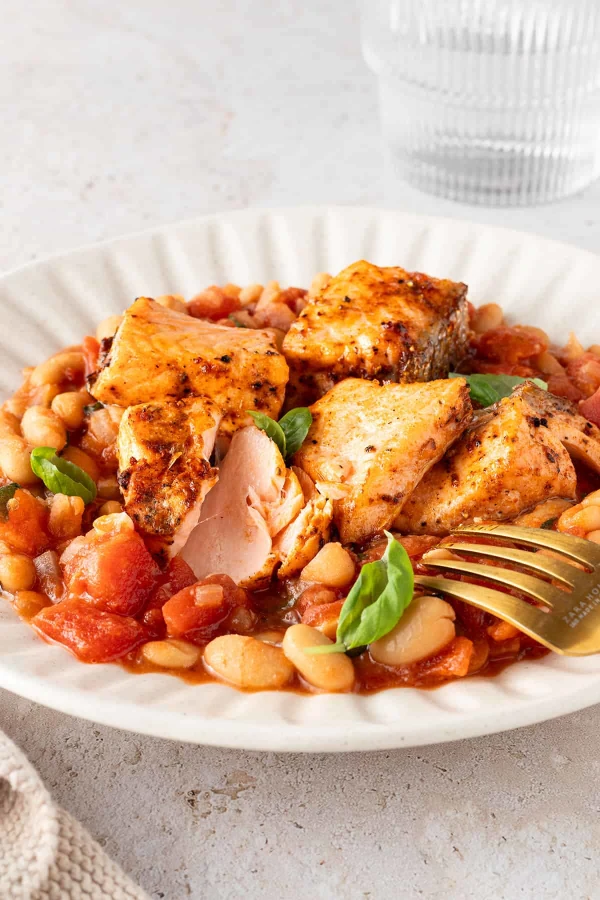 Salmon with Beans cover