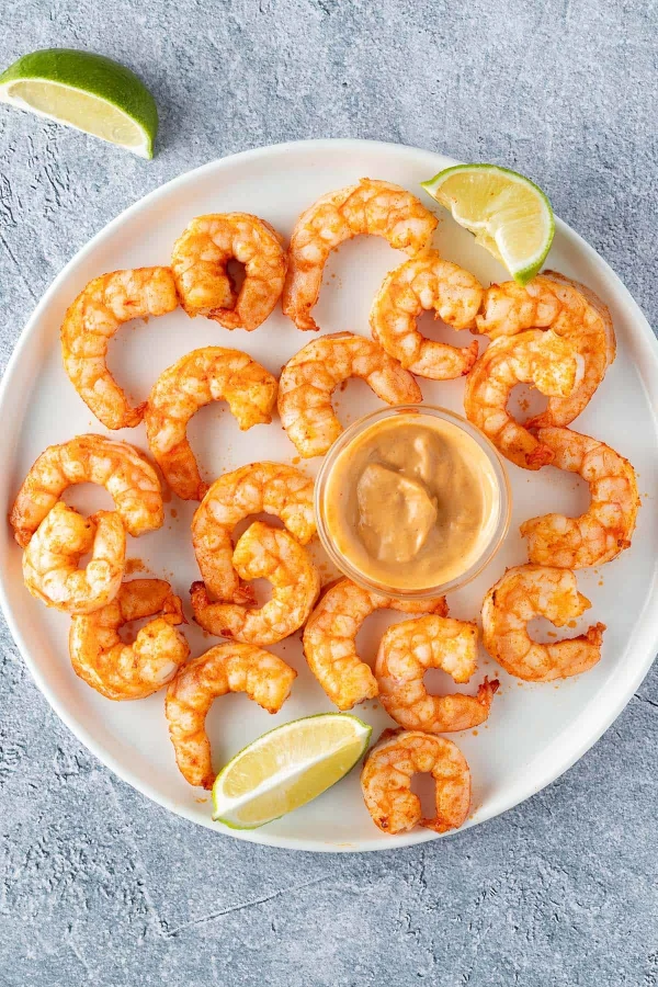 Easy Airfryer Shrimp  cover