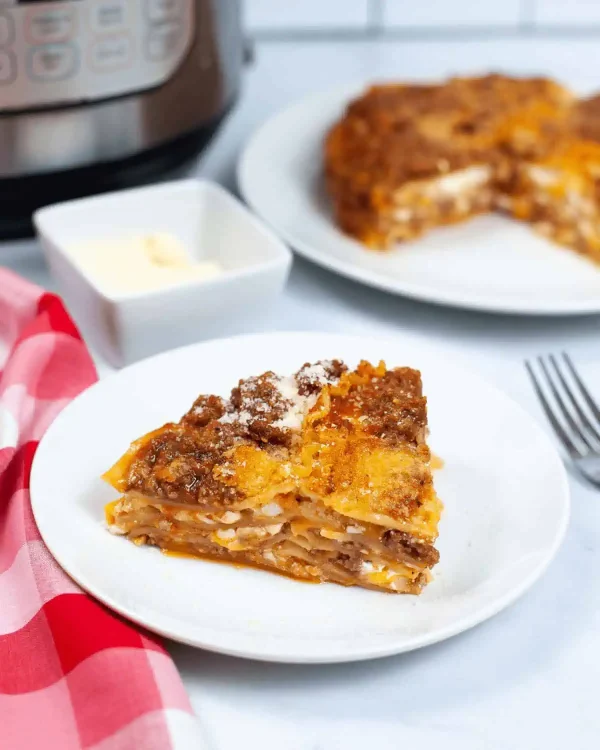 Instant Pot Lasagna cover
