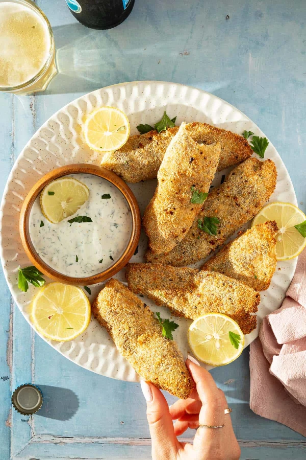 Crispy Air Fryer Fried Fish cover