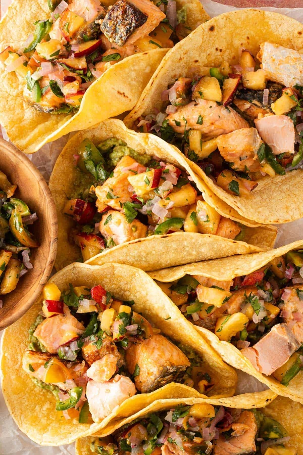 Bang Bang Salmon Tacos cover