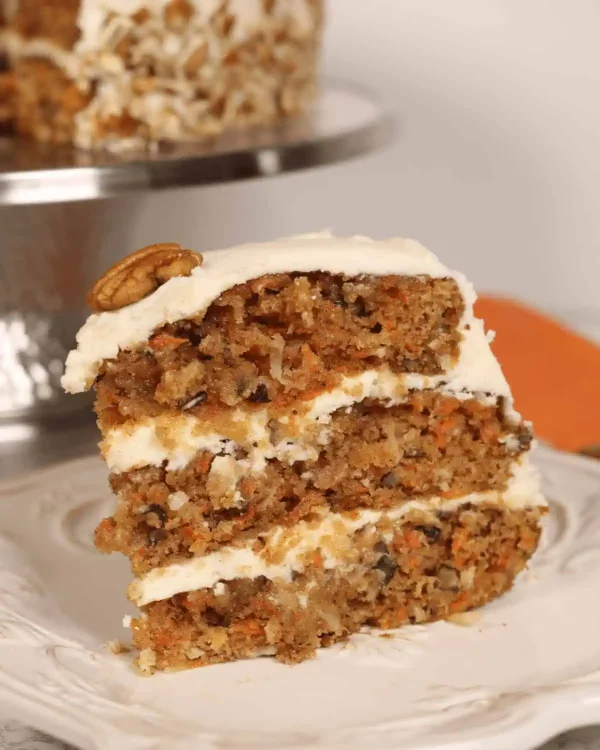 Ultimate Carrot Pineapple and Coconut Cake cover
