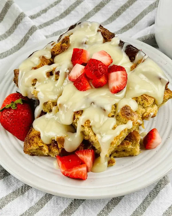 Bread Pudding with Vanilla Sauce cover