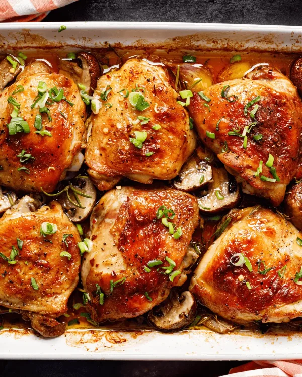 Honey Garlic Chicken Thighs cover