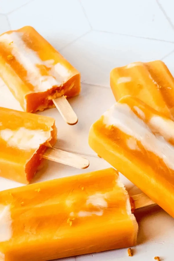 Creamsicle Orange Popsicles cover