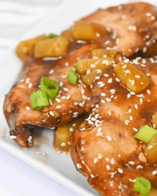 Crockpot Honey Garlic Chicken cover