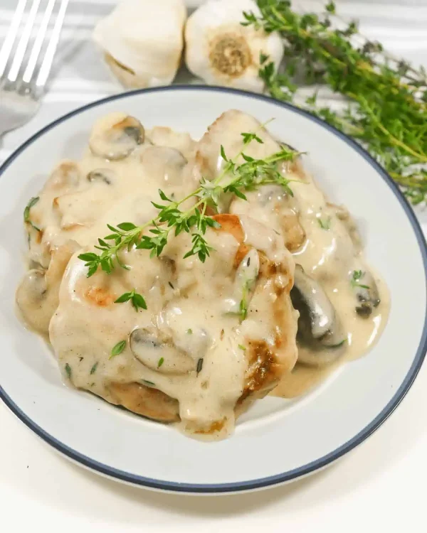 Pork Chops with Mushroom Gravy cover