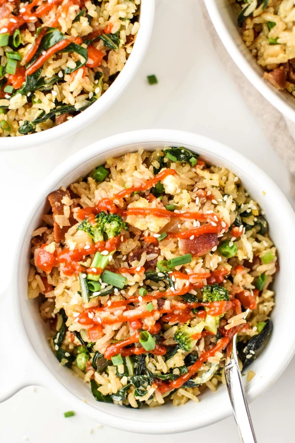 Veggie Packed Breakfast Fried Rice cover