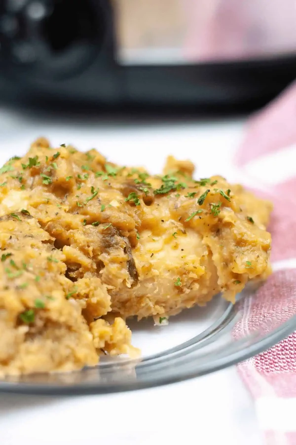 Slow Cooker Chicken and Stuffing Casserole cover