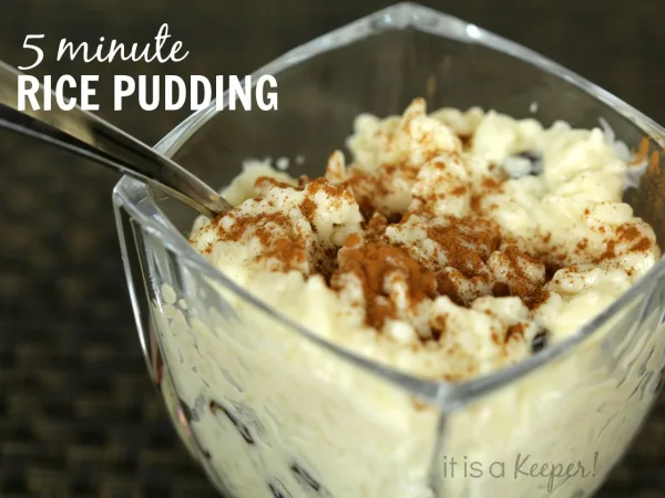 5 Minute Rice Pudding cover