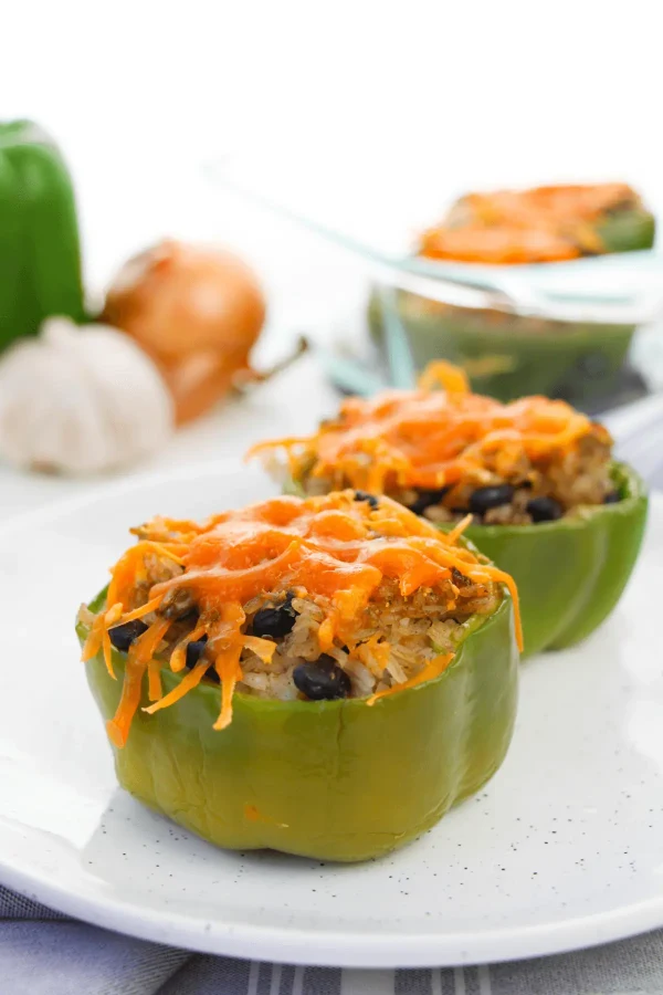 Black Bean Taco Stuffed Peppers cover