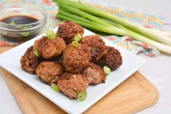 Asian Pork Meatballs cover