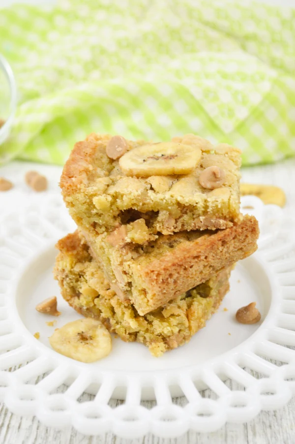 Banana Peanut Butter Bars cover