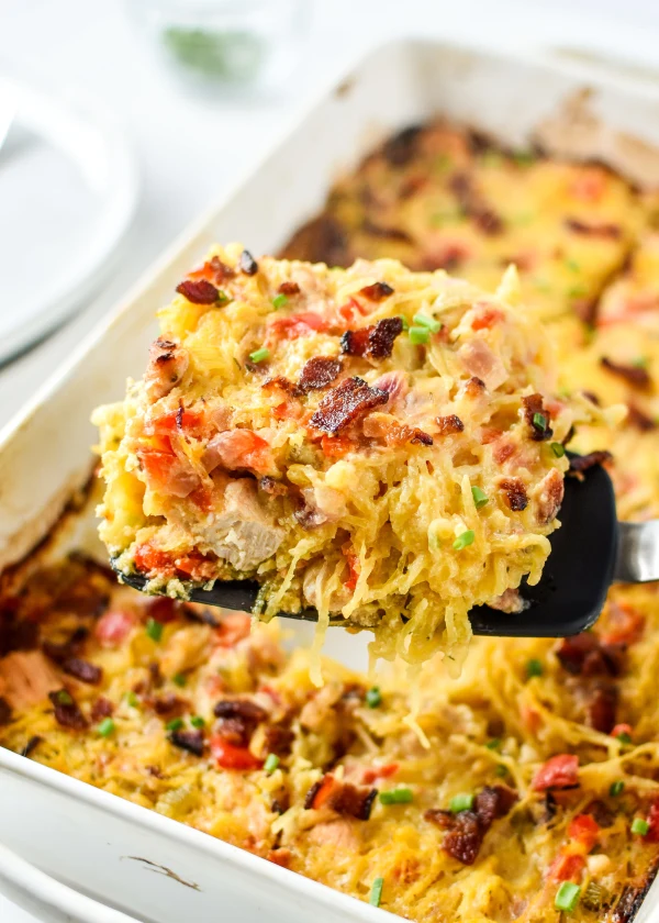 Whole30 Chicken Bacon Ranch Casserole cover
