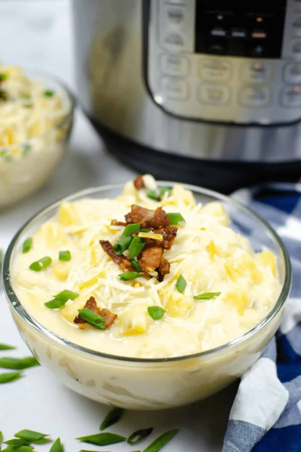 Instant Pot Loaded Potato Soup cover