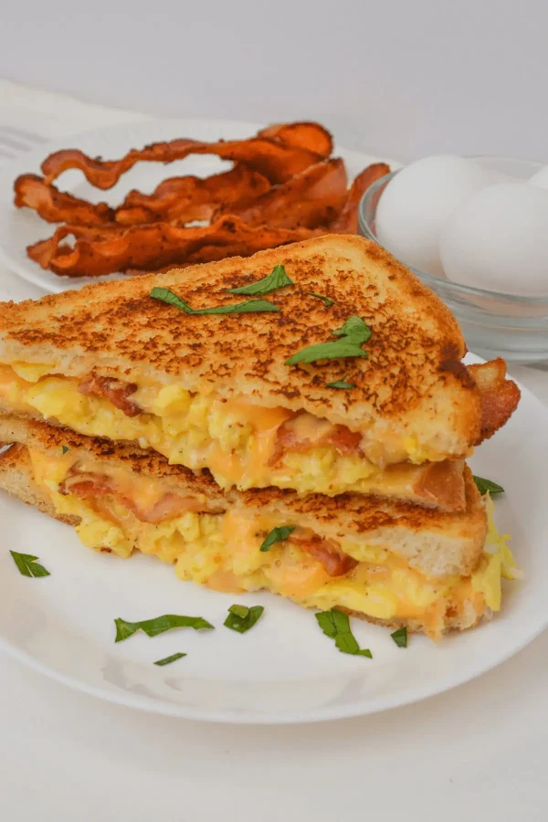 Bacon, Egg, and Grilled Cheese cover