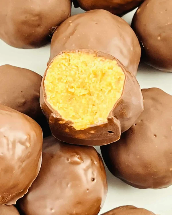Crispy Old Fashioned Peanut Butter Balls cover