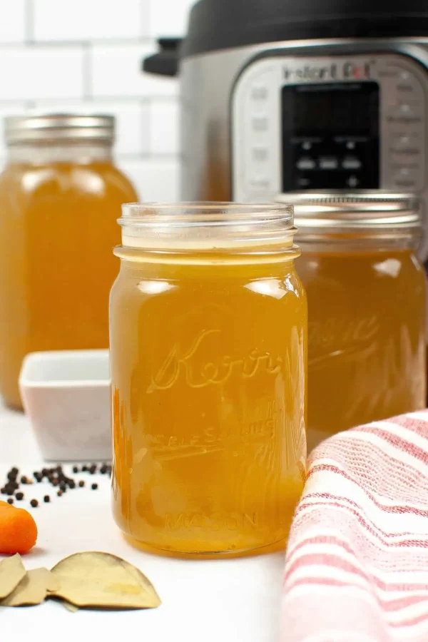 Instant Pot Chicken Bone Broth cover