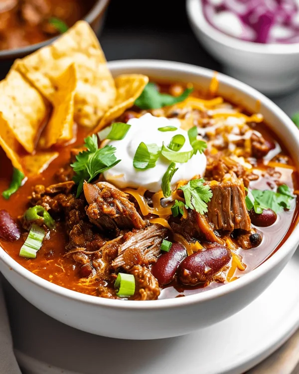 Leftover Brisket Chili cover