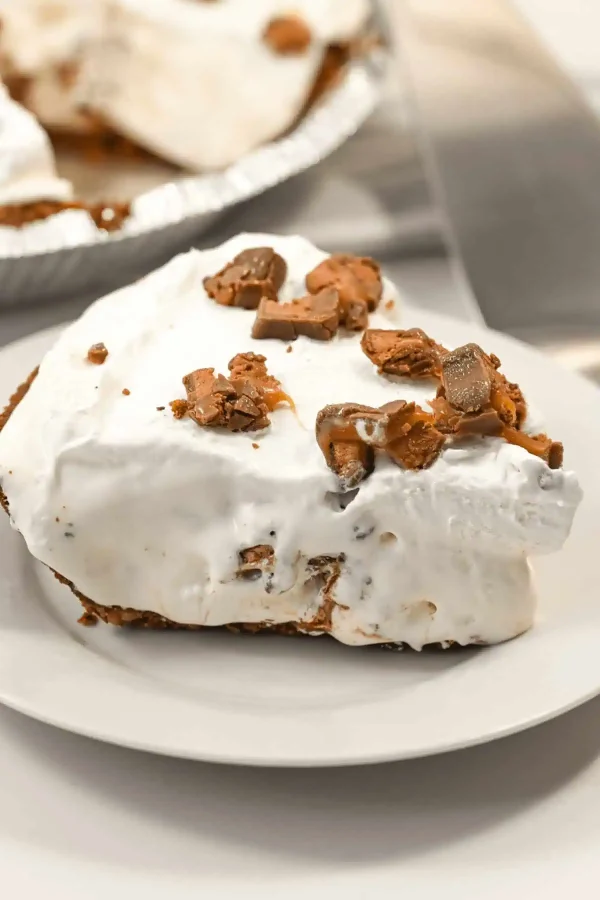 No Bake Caramel Pie cover