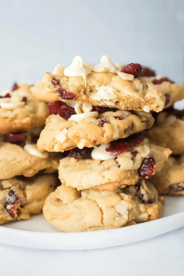 White Chocolate Cranberry Cookies cover