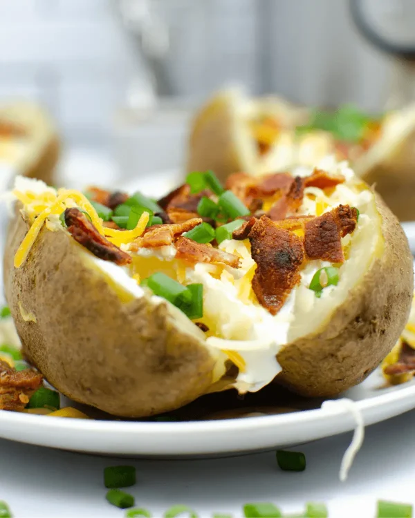 Loaded Instant Pot Steam Potatoes cover