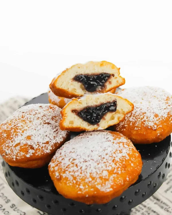 Raspberry Jelly Biscuit Donuts cover