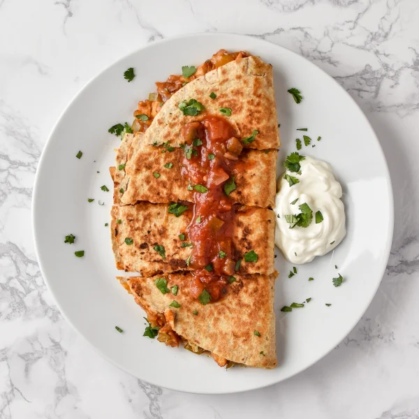 Quick BBQ Chicken Quesadillas cover