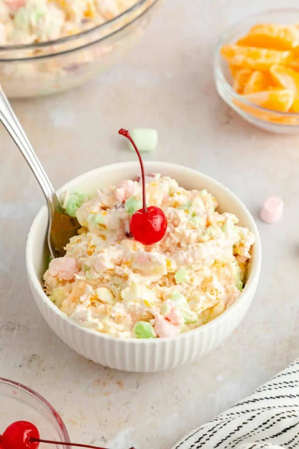 Ambrosia Salad with Cool Whip cover