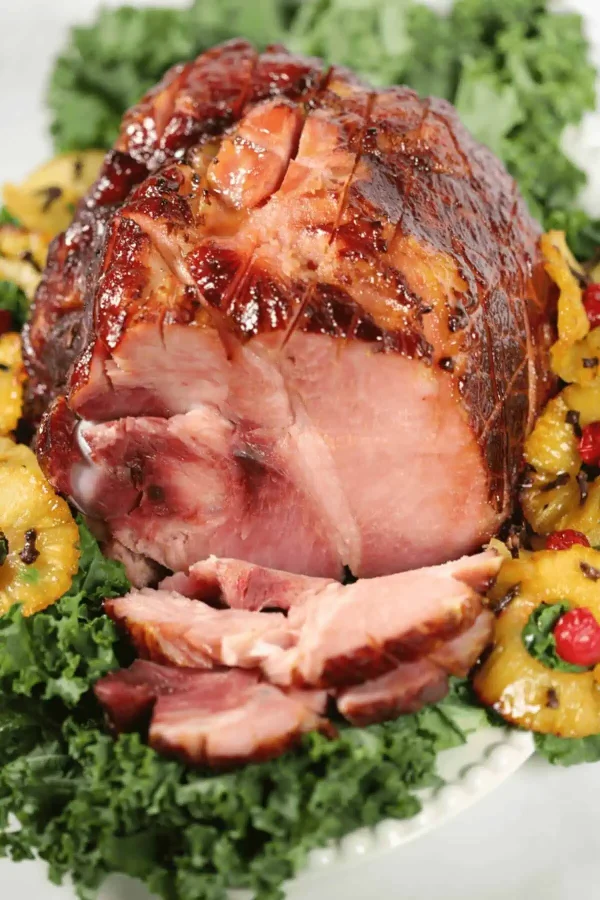 Pineapple Honey Glazed Ham cover