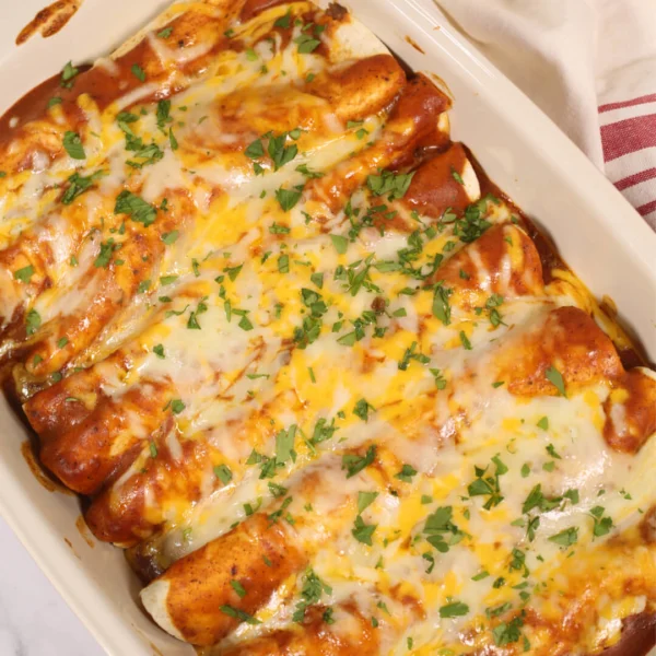 The Best Ground Beef Enchiladas cover