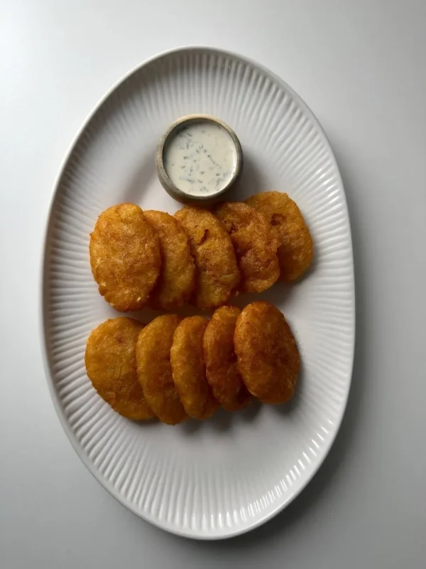Classic Hashbrowns with Homemade Ranch Sauce cover