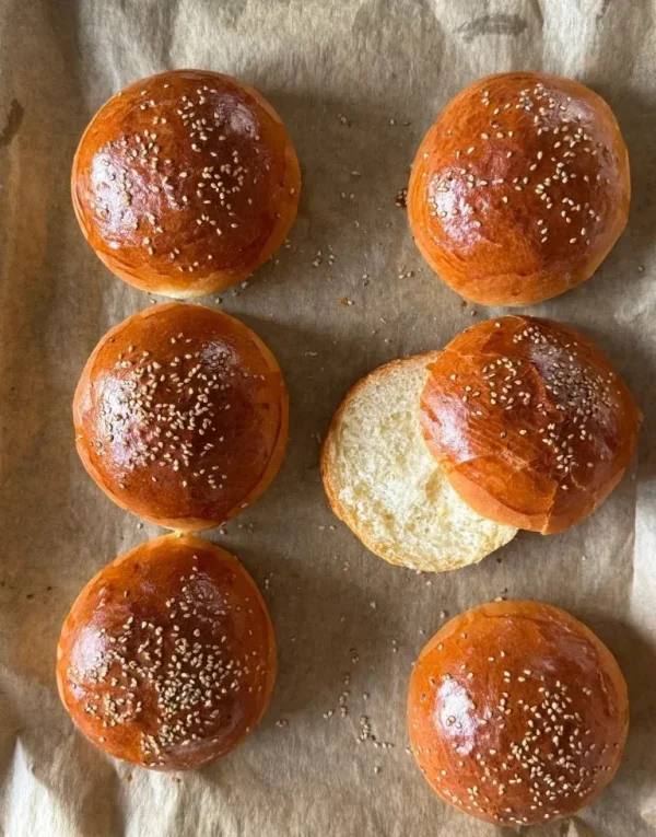 Homemade Brioche Burger Buns cover