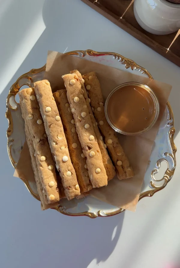 White Chocolate Chip Biscoff Cookie Fries cover